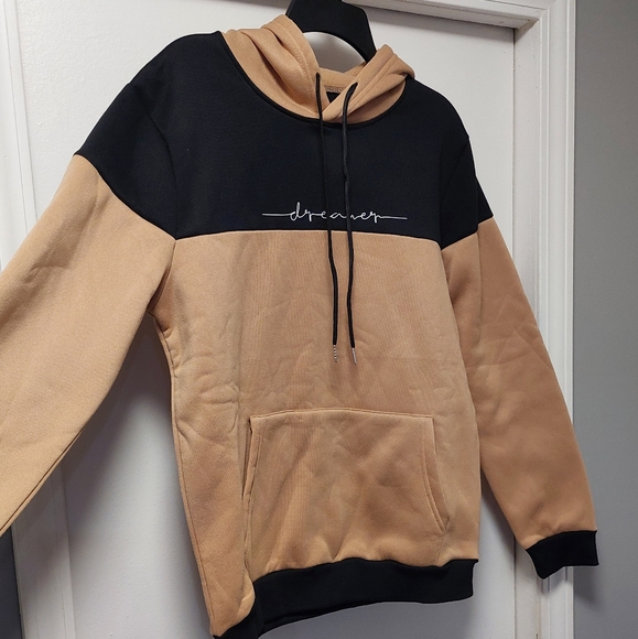 🤑5/$25 SHEIN Dreamer Colorblock Hoodie - Picture 5 of 7